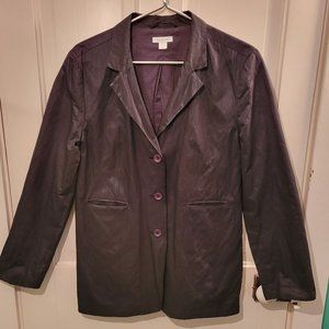 Casual Black Garnet Hill Blazer